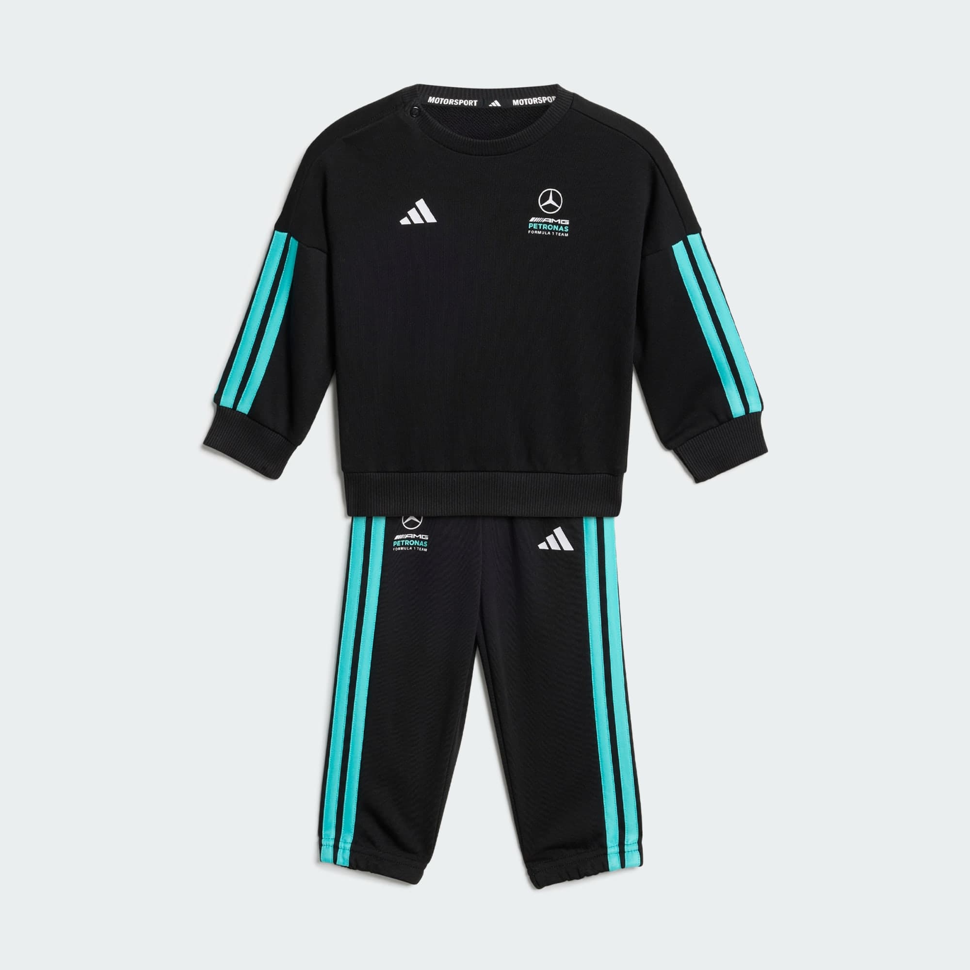 Adidas, Adidas Mercedes - Amg Petronas Formula 1 Team Dna Långärmat Joggingset För Baby, Product 0
