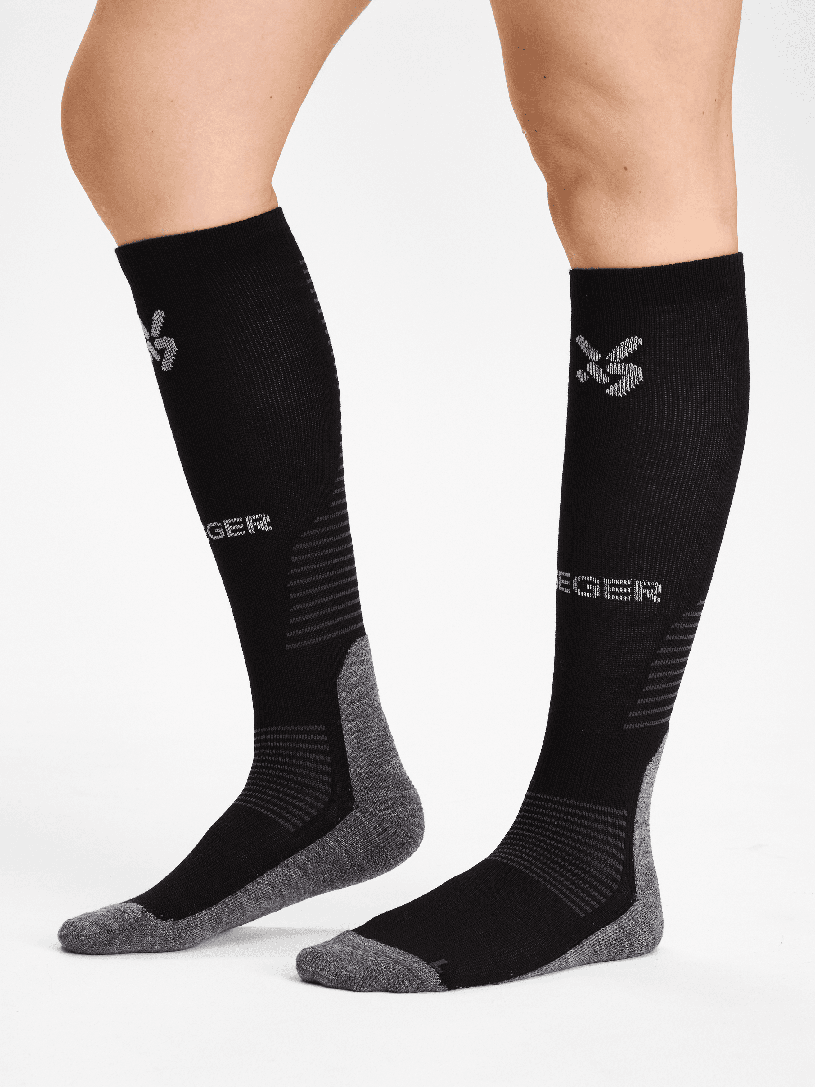 SEGER, Advanced Wool Compression Ski Sock, Model 1