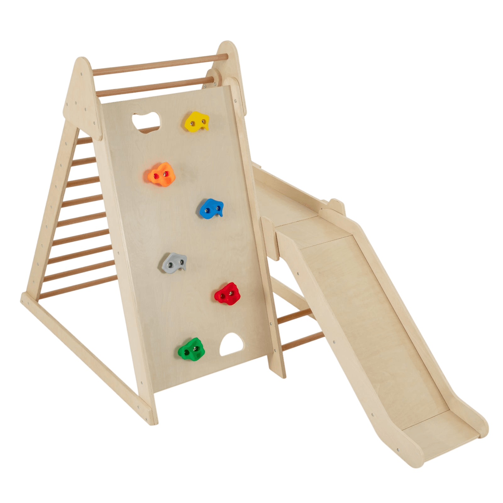 northix, Indoor Jungle Gym For Kids – 3-in-1 Climbing Sliding, Product 0