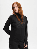 W STRUCTURE HYBRID JACKET, Black