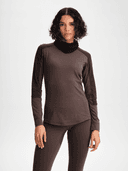 W Base Layer Shirt, Brown