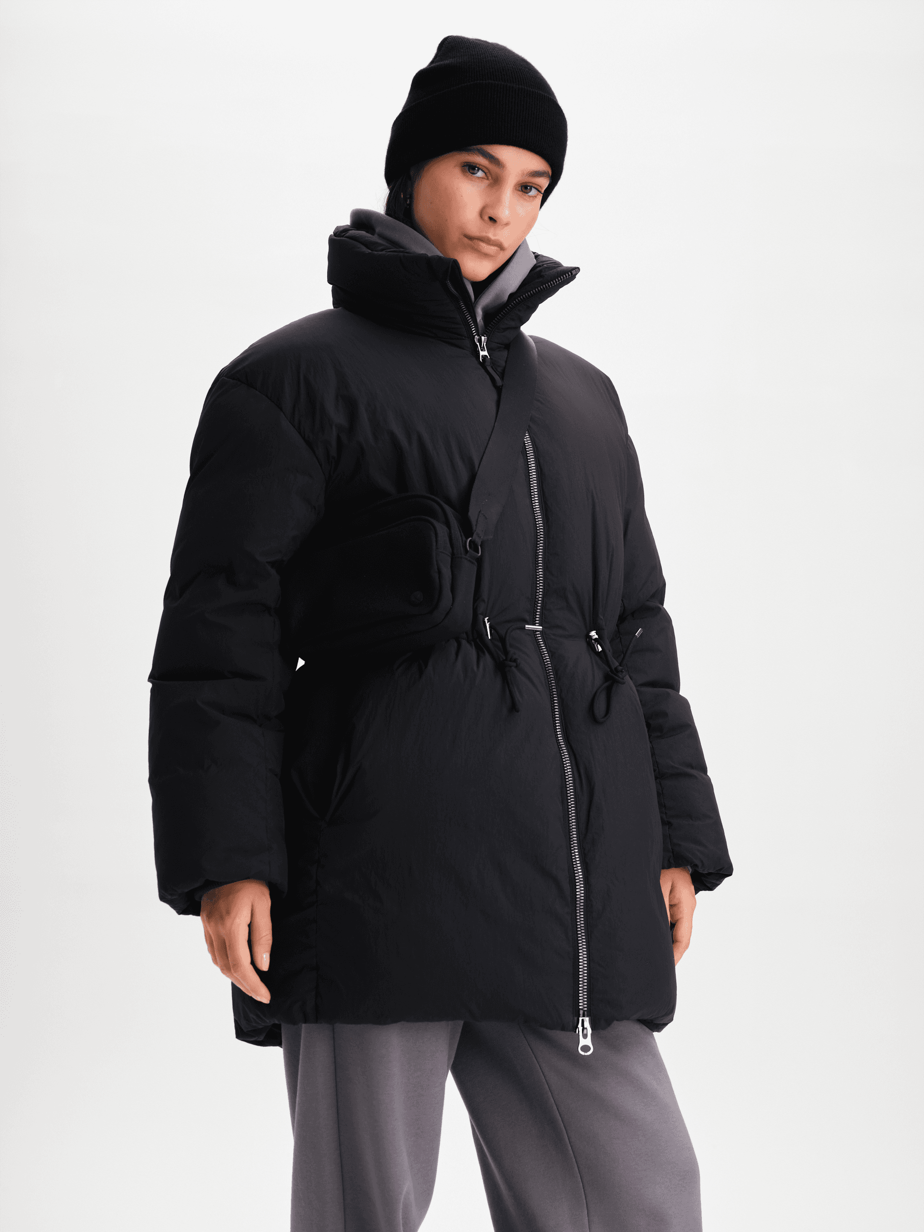 SOC, W All Winter Collar Coat, Model 1