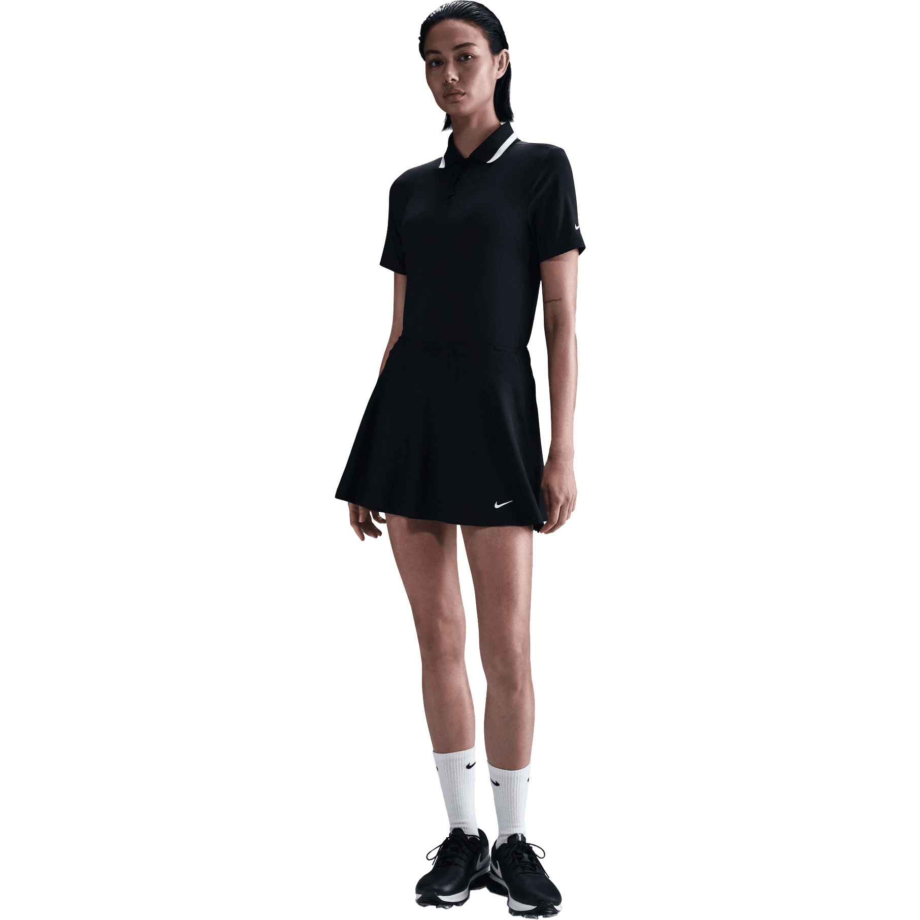 Nike, W Df Mid Rise Flouncy Skirt, Model 1