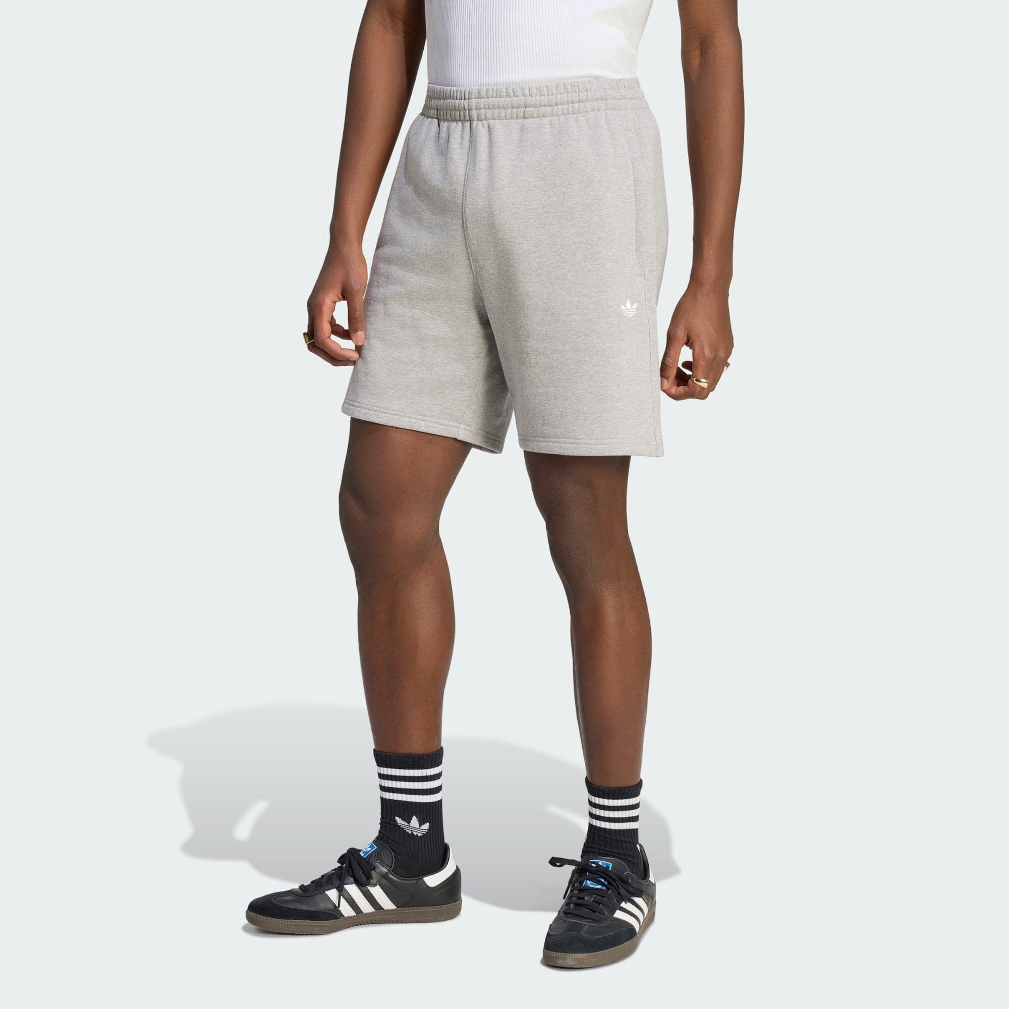 ADIDAS ORIGINALS, Adidas Originals Trefoil Essentials Fleeceshorts, Model 1