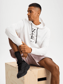 M Fitness Hood, White