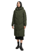 Women Winterjacket Teonaa, Green