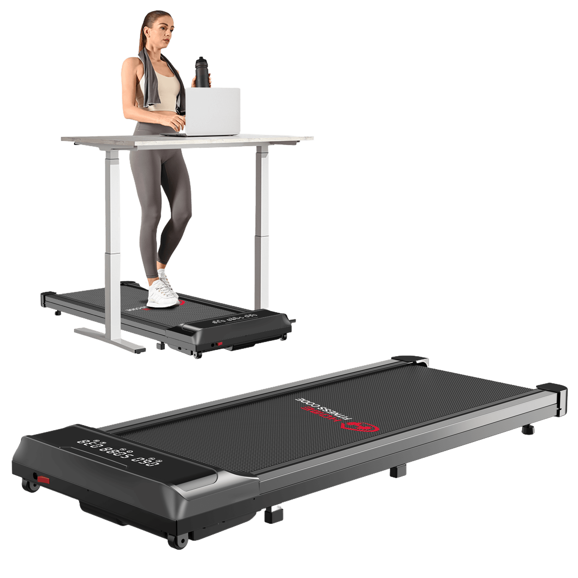 homefitnesscode, Q2 Pro Treadmill – Quiet, Compact, 1–10km/h, Product 0