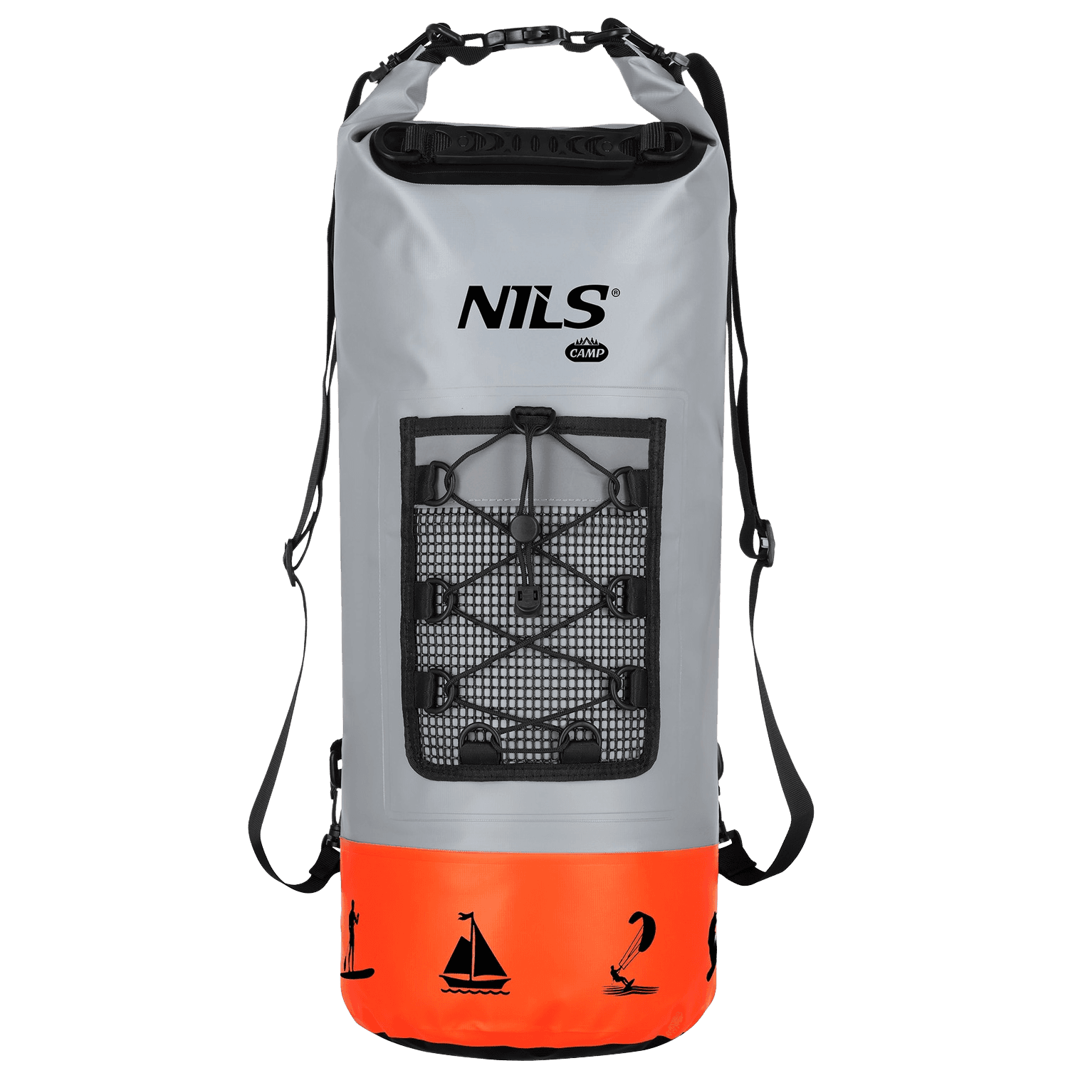 northix, Waterproof 25l Backpack, Orange – Ideal For Camping, Product 0