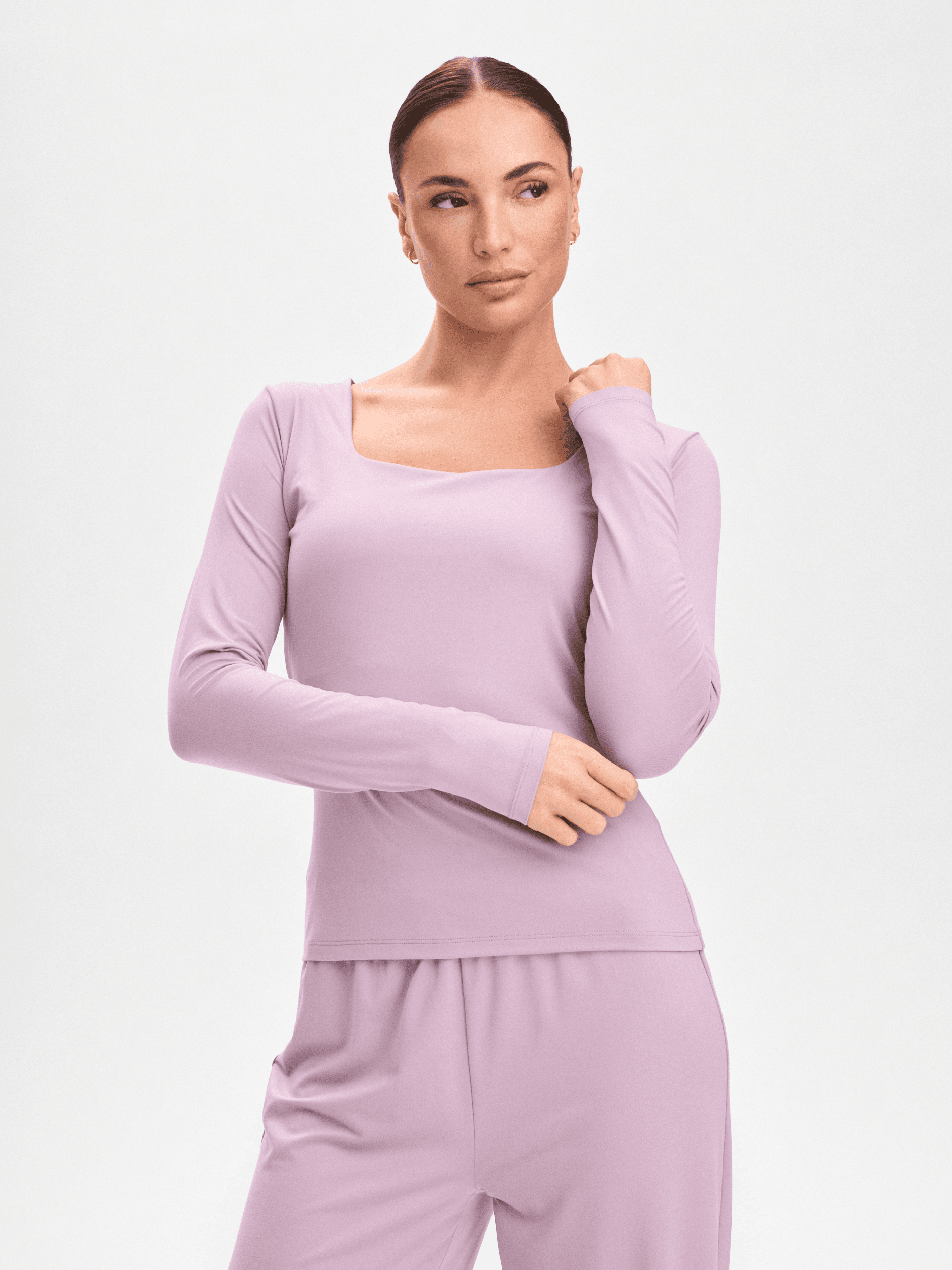 SOC, W Soft Square Longsleeve, Model 1