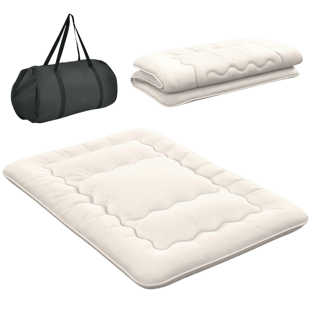northix, Japanese Futon Mattress, Tatami Mat, Beige, 140x200 Cm, Product 0