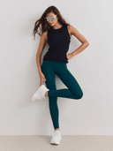 W RUNNING TIGHTS, Blue