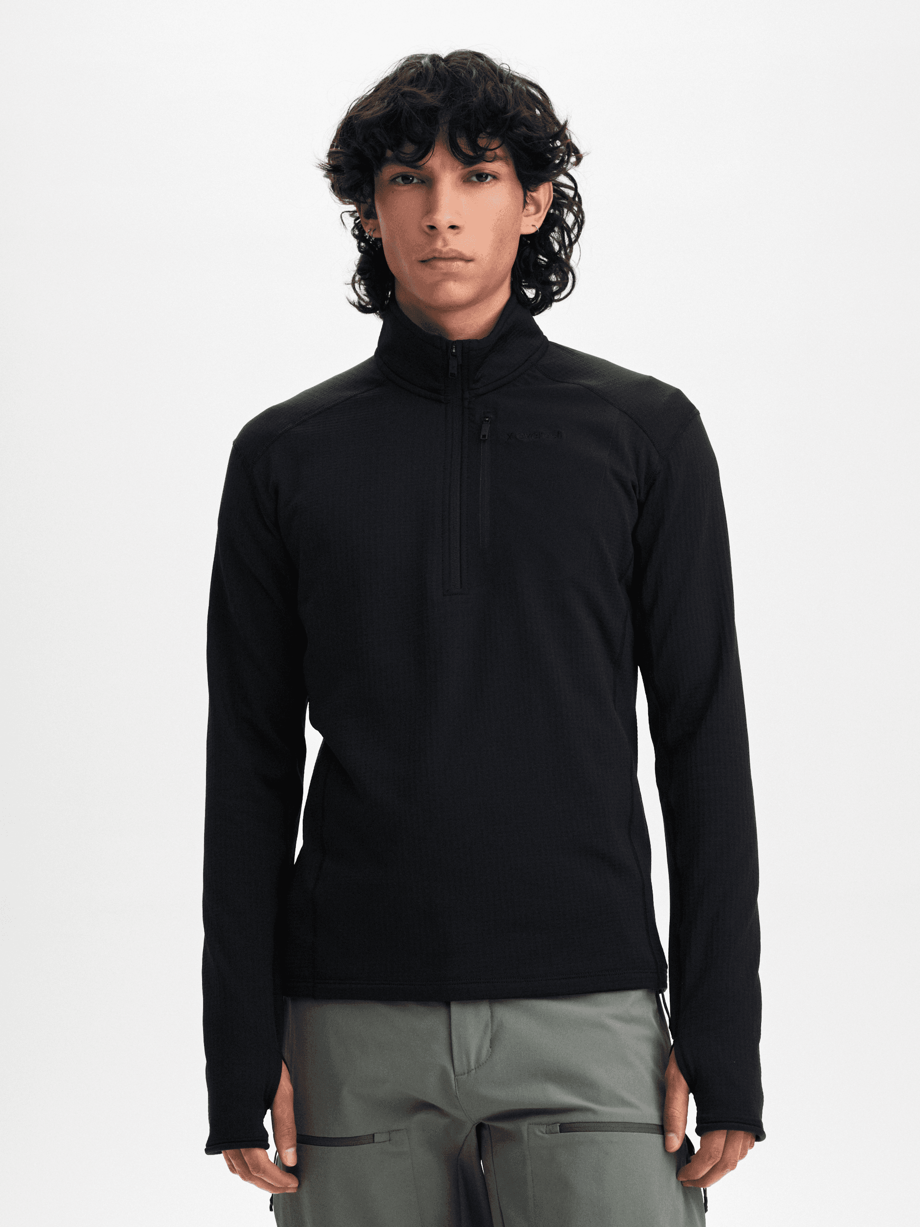 Everest, Structured Quarter Zip, Tekninen paita, Miesten, Model 1