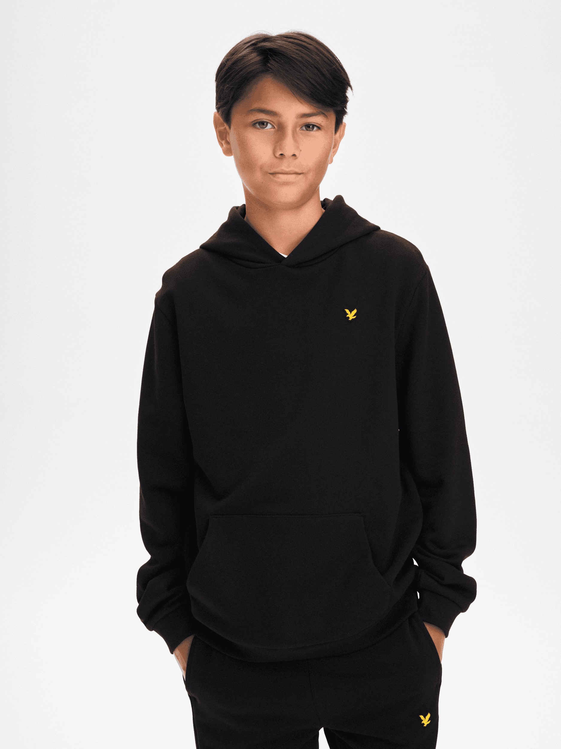 Lyle & Scott, J SPORTS LOOPBACK HOODIE, Model 1