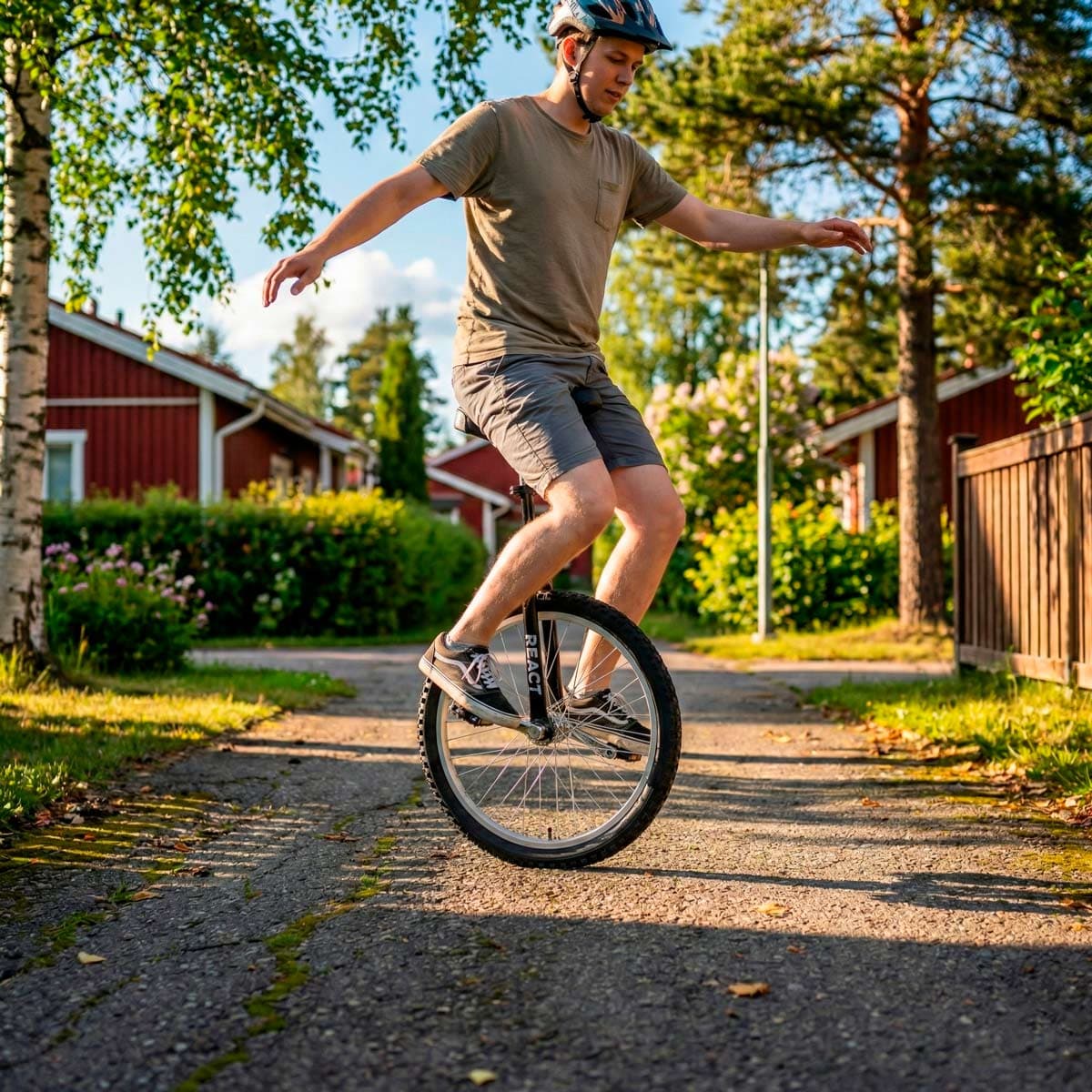 react, React Unicycle 20", Detail 1