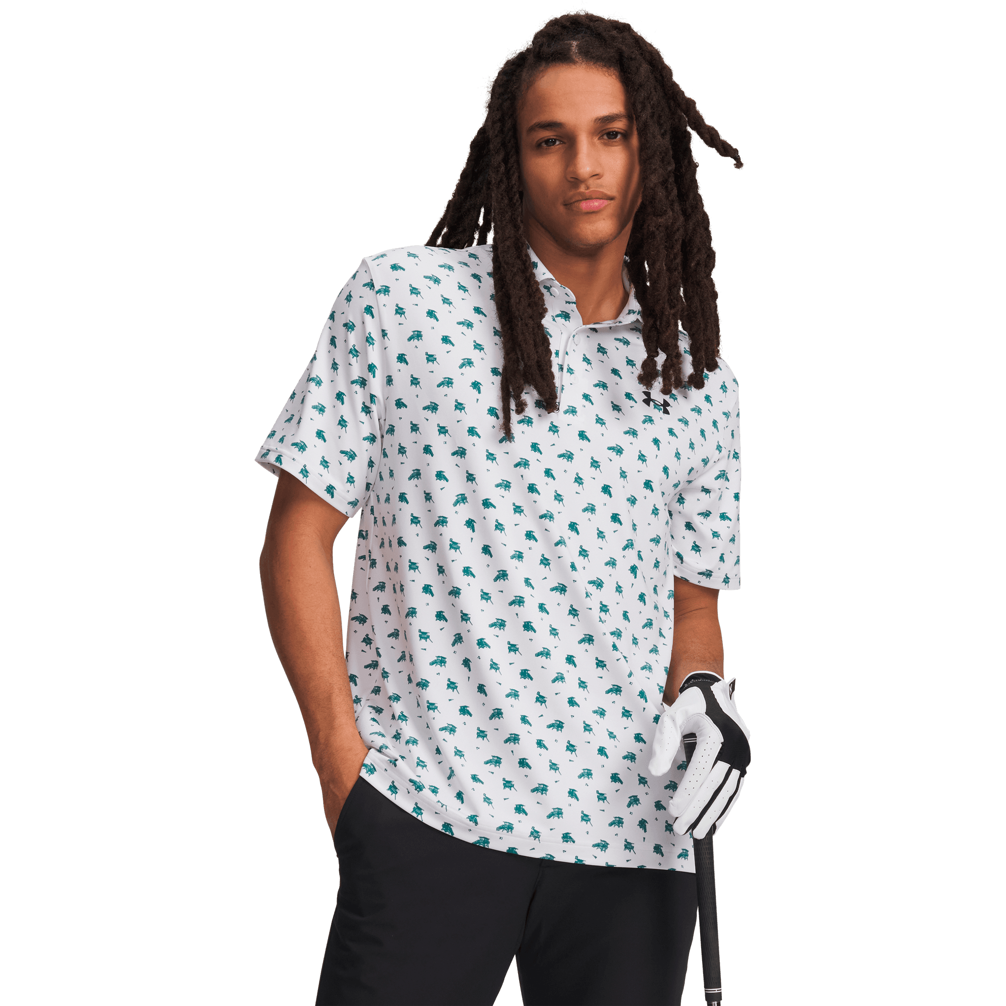 Under Armour, M Playoff 3.0 Printed Polo, Model 1