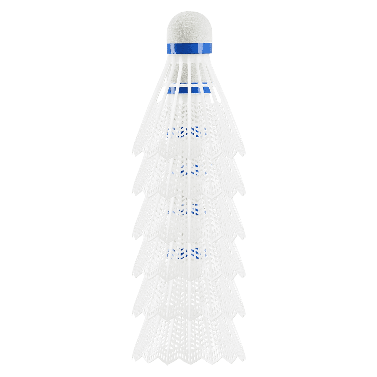 northix, Nylon Shuttlecocks, Pack Of 6 – Durable Sports Equipment, Detail 1