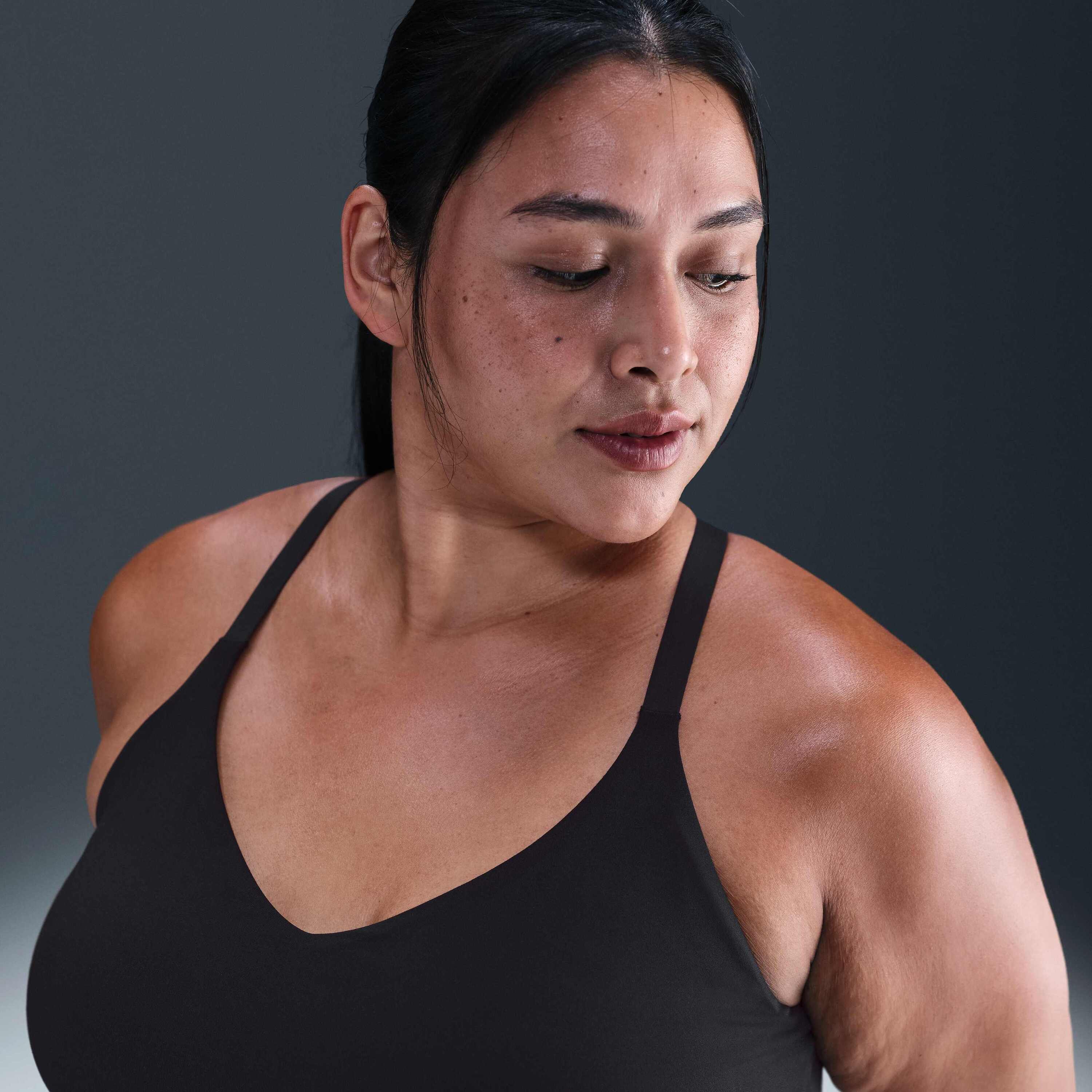 Nike, Women's Padded Adjustable Sports Bra (plus Size) Indy Light-support, Product 0