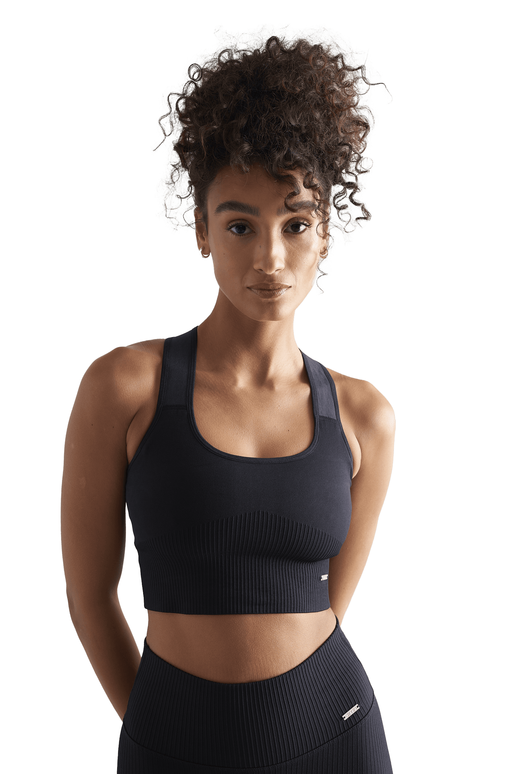 AIM´N, W High Support Ribbed Bra, Model 1