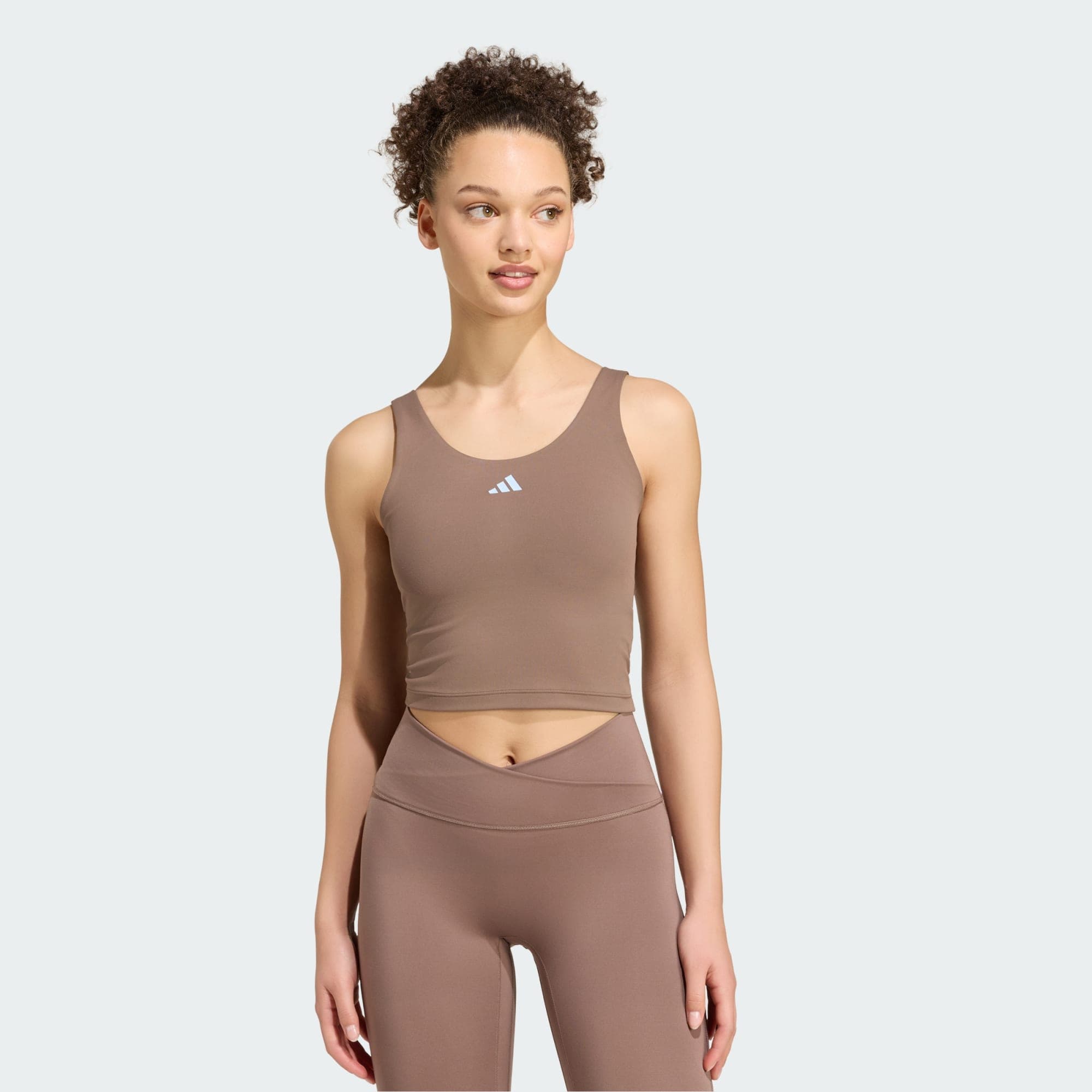 Adidas, Adidas 3 Stripes Studio All Me Linne Med Light Support, Model 1
