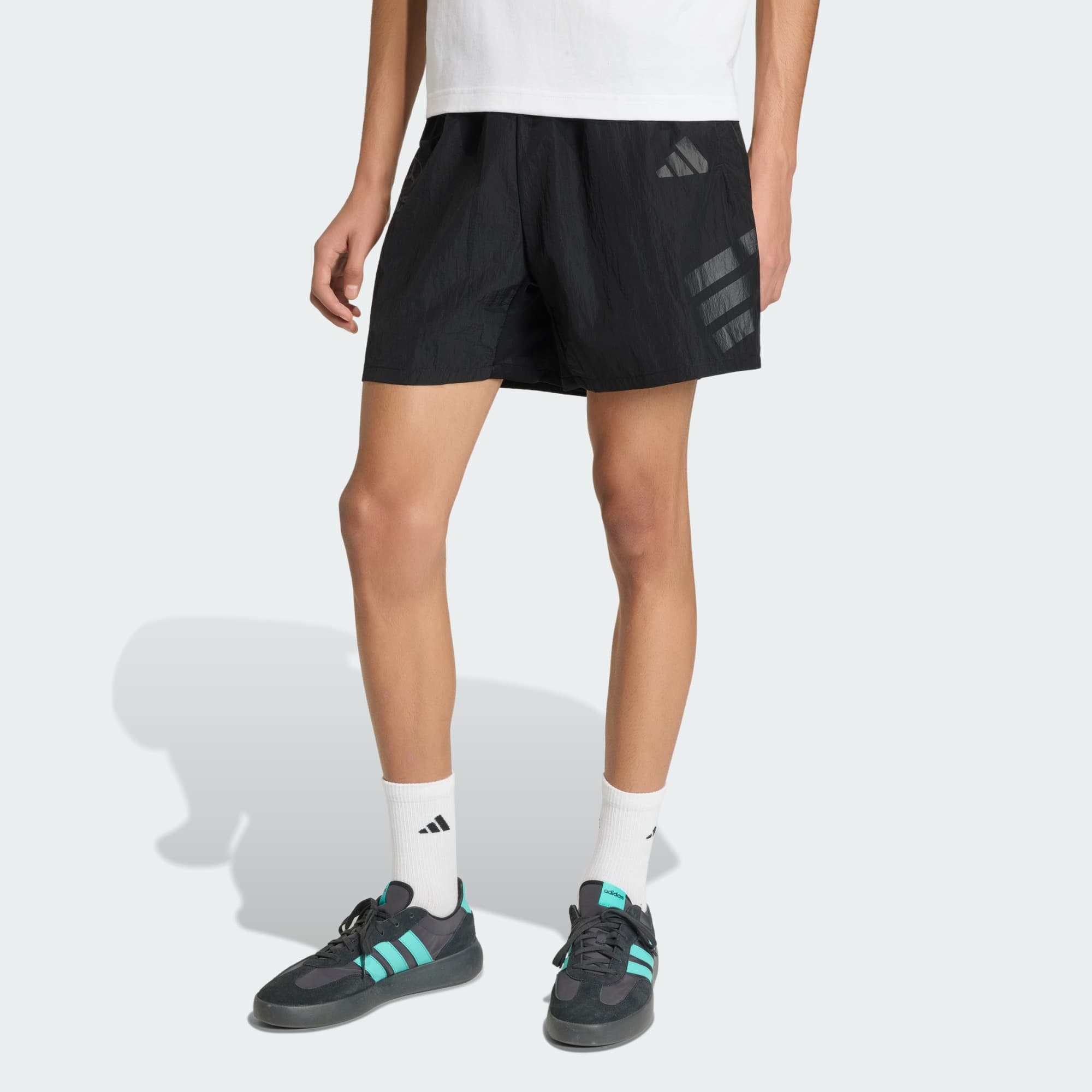 Adidas, Adidas Mercedes - Amg Petronas Formula 1 Team Night Woven Shorts, Model 1