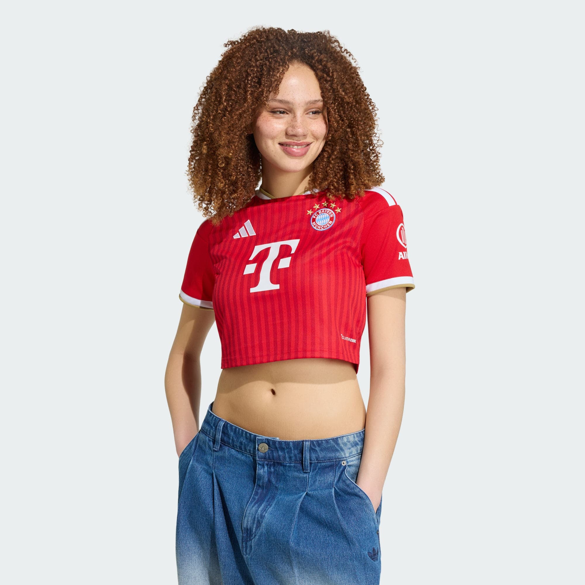 Adidas, Adidas Bayern München 26/27 Hemmatröja I Crop-modell, Model 1