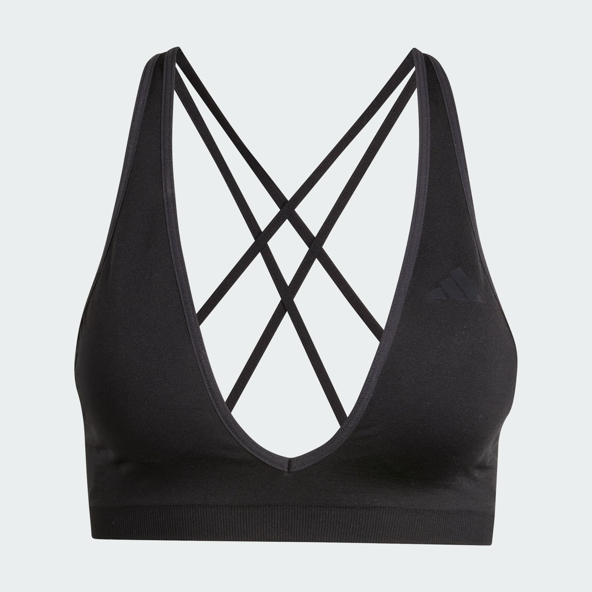 Adidas, Adidas Workout Essentials Knit Light Support Bh, Product 0