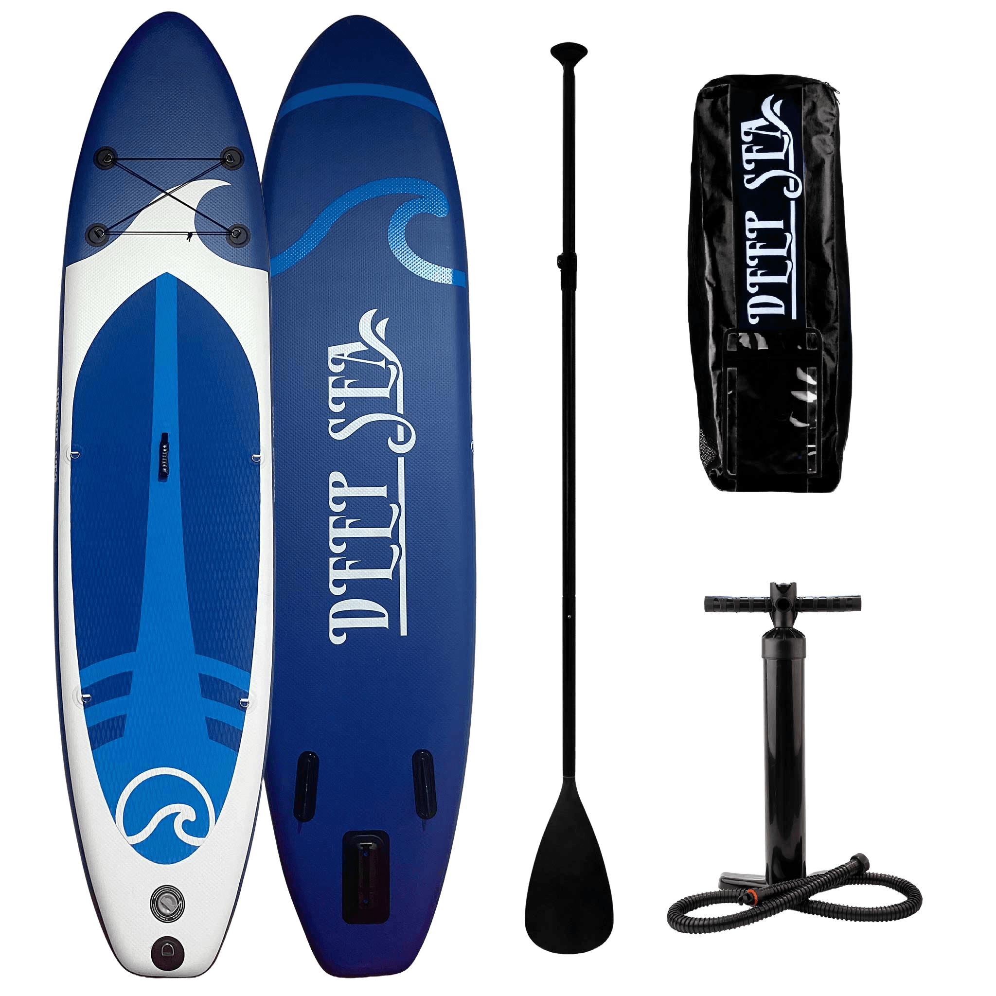 deep sea, Deep Sea Sup Board Set Xxl 330cm, Blue-white, Product 0