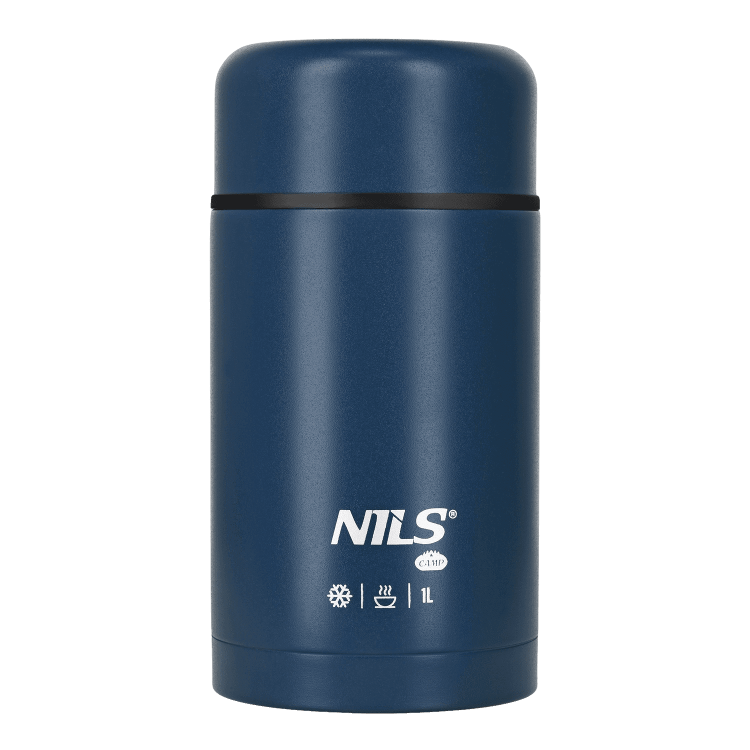 northix, Lunch Thermos 1000ml, Blue, Insulated Flask, Product 0