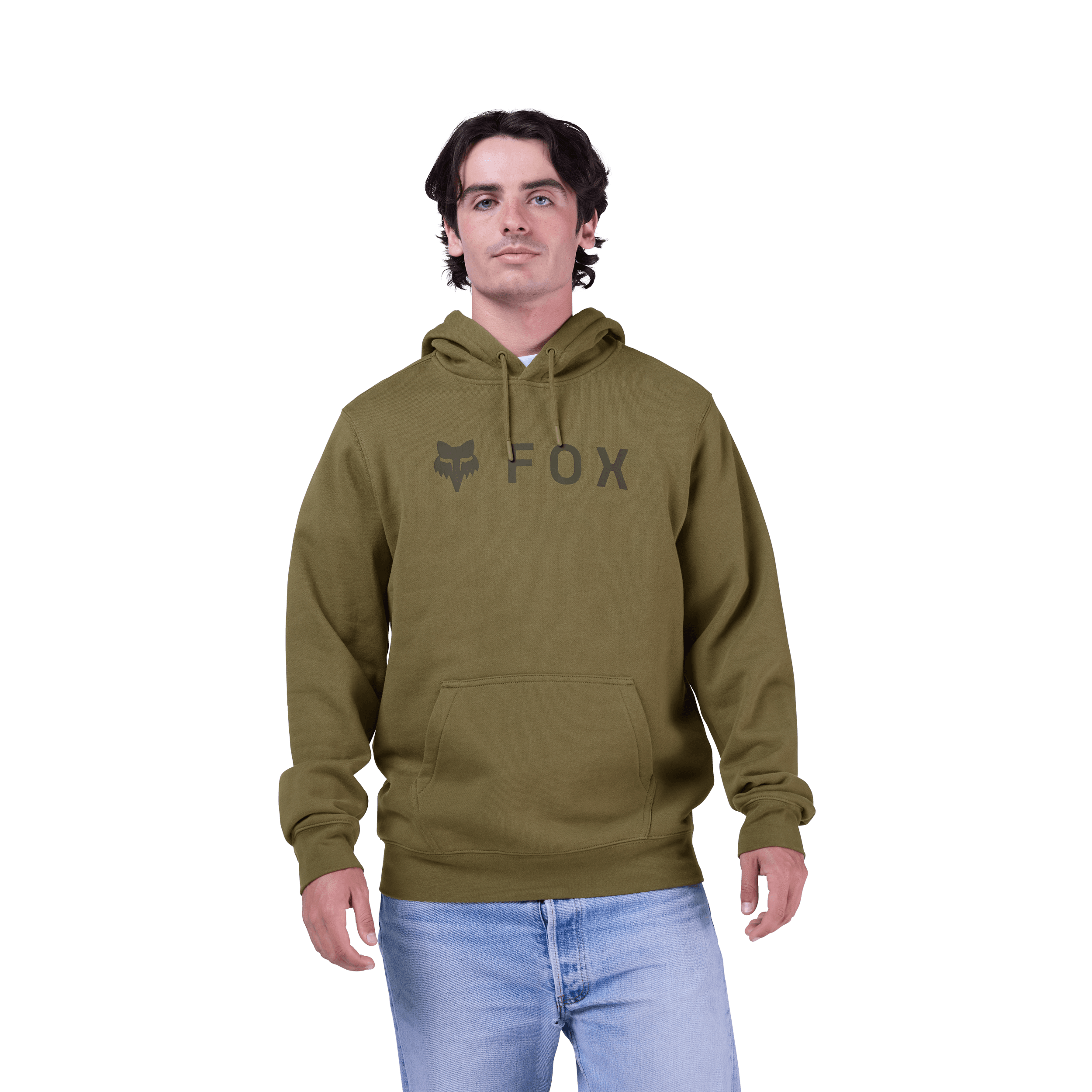FOX, ABSOLUTE FLEECE HOODIE, Model 1