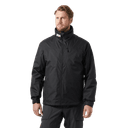 M Crew Hooded Pile Jacket, Black
