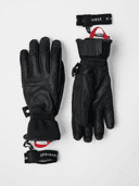 U Alpine Leather Glove, Black