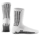 Lux Soccer Grip Socks - Calf Length, White