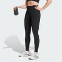 Adidas Workout Essentials Knit Scrunch 7/8 Leggings, Black