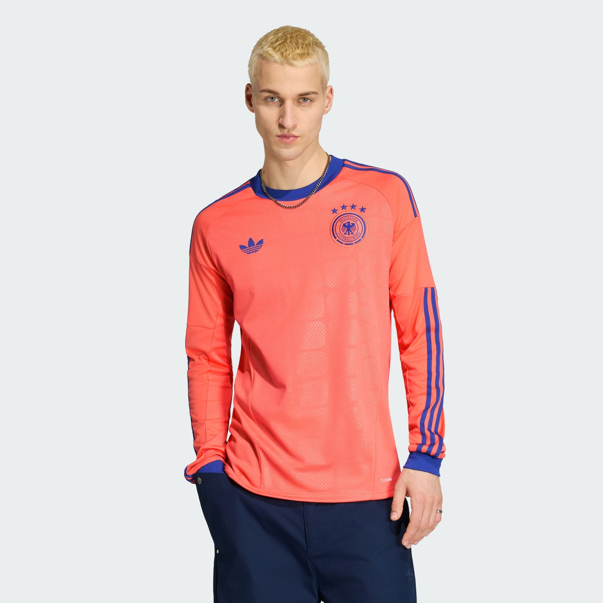 Adidas, Adidas Tyskland 26 Långärmad Bortatröja För Målvakter, Model 1