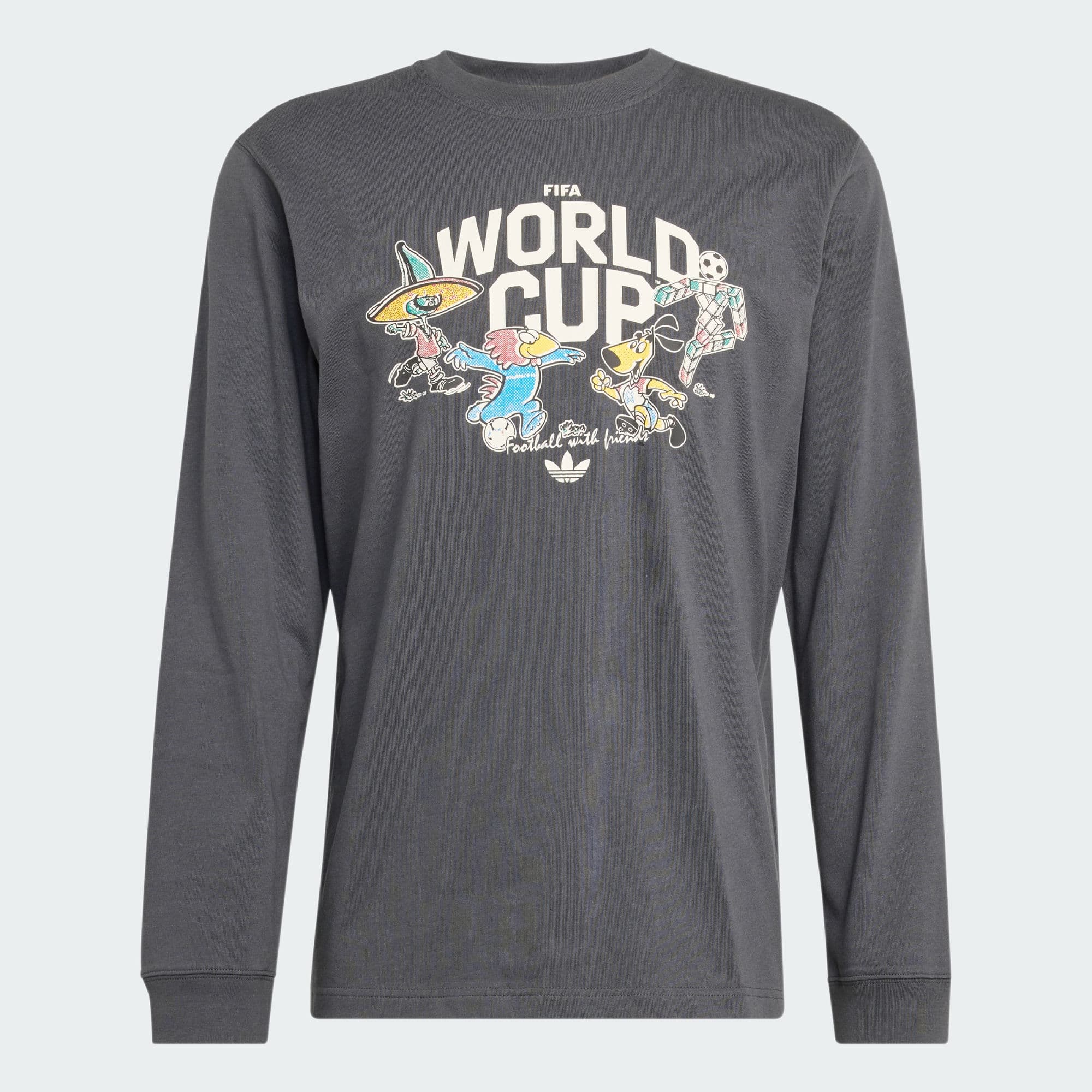 Adidas, Adidas Fifa Världsmästerskap I Fotboll 26 Mascot Långärmad T-shirt, Product 0