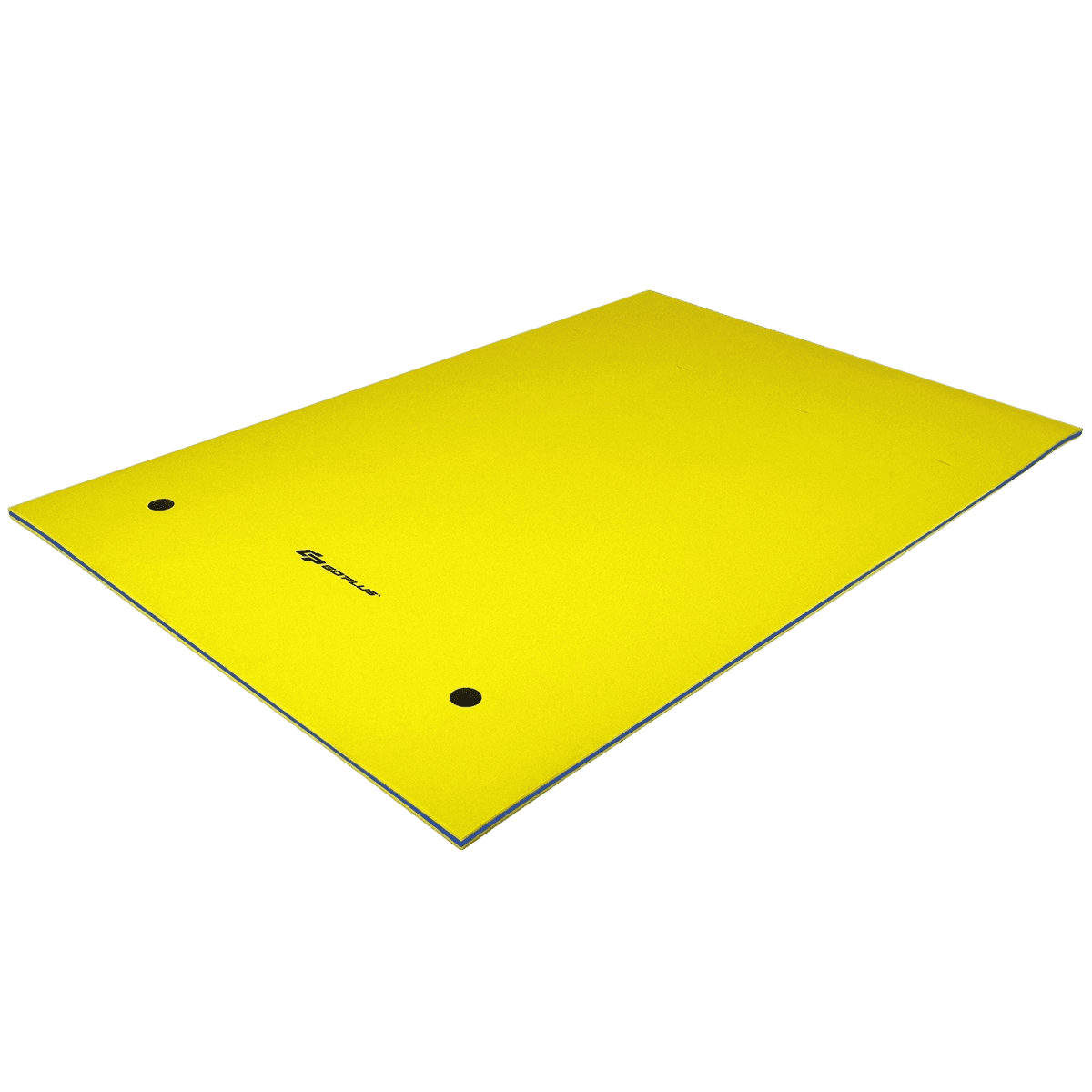 northix, Floating Water Mat – 270x180x3.5cm, Yellow/blue, Product 0