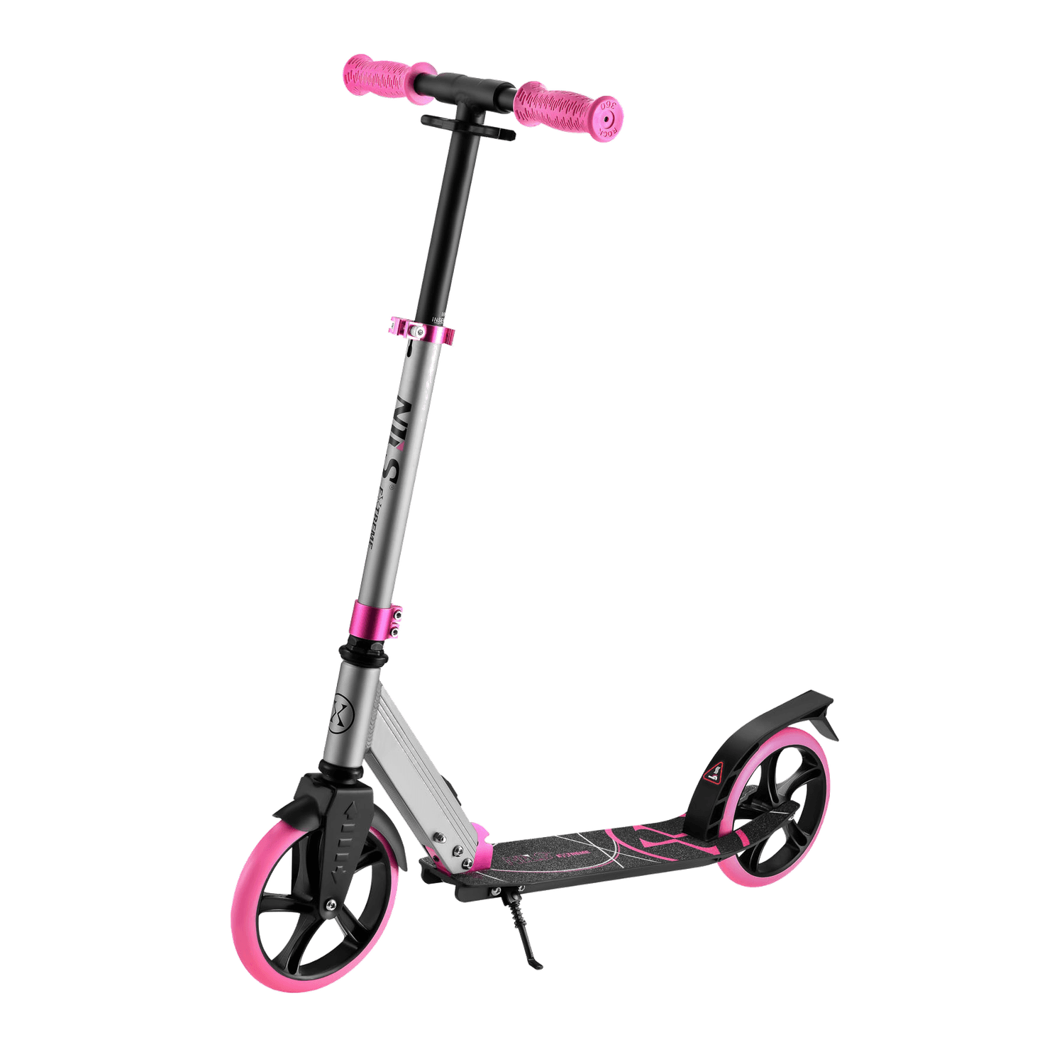 northix, Folding Kick Scooter For Adults, Adjustable Height, Product 0