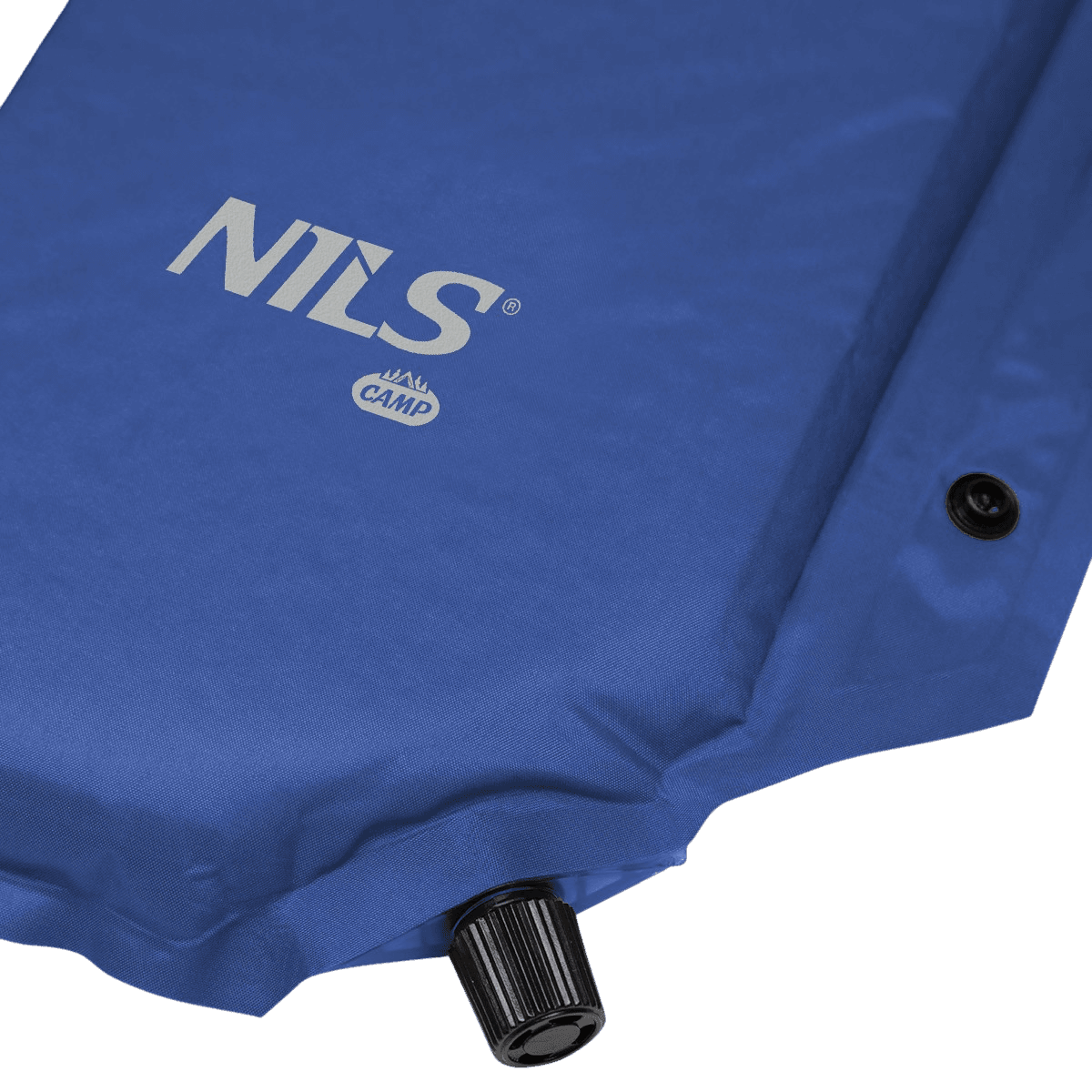 northix, Self-inflating Camping Mat With Pillow, Blue-gray, Detail 1