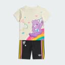 Adidas Originals Adidas Care Bears Shorts- Och T-shirt-set, White