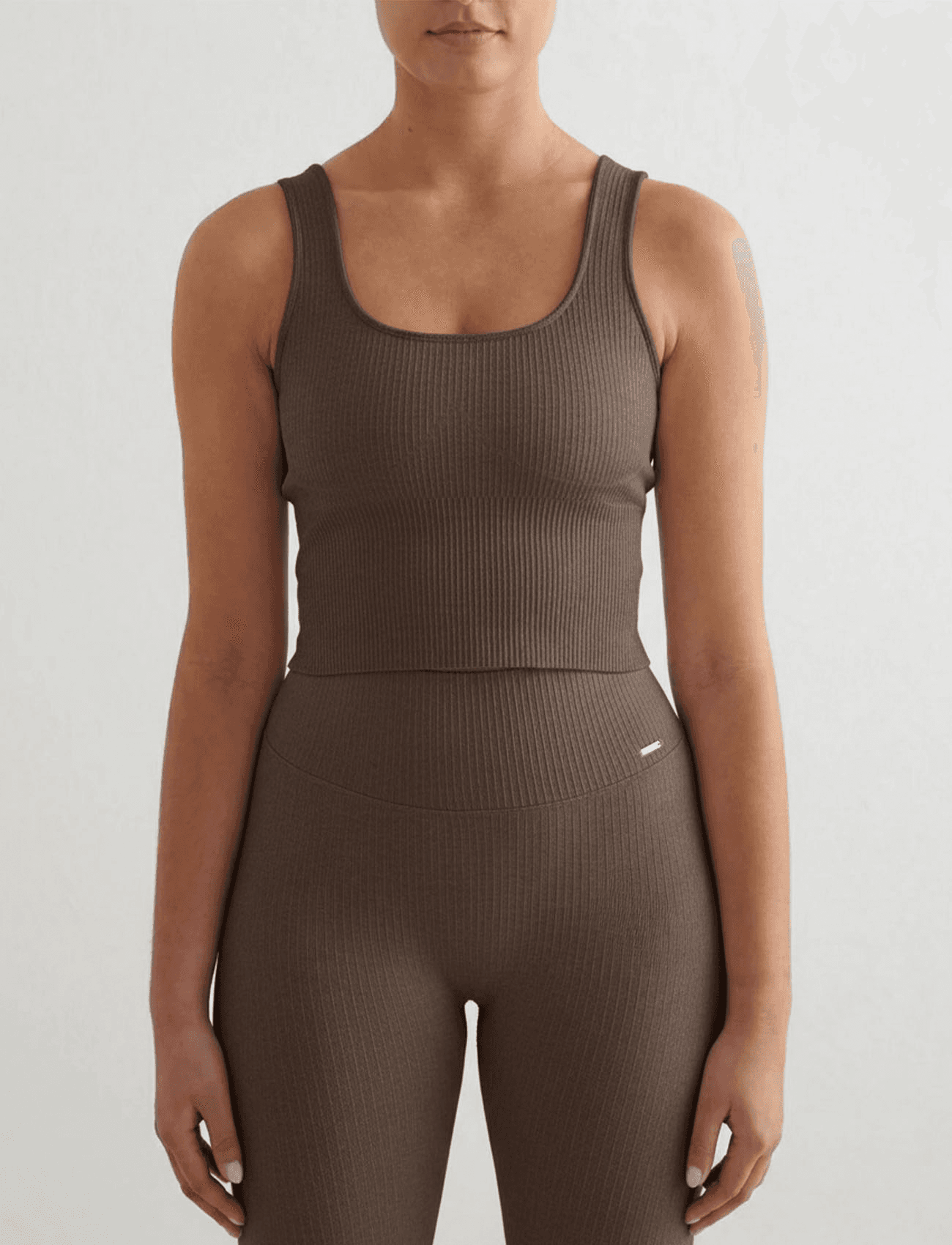 AIM´N, Ribbed Seamless Shaping Bralette, Model 1