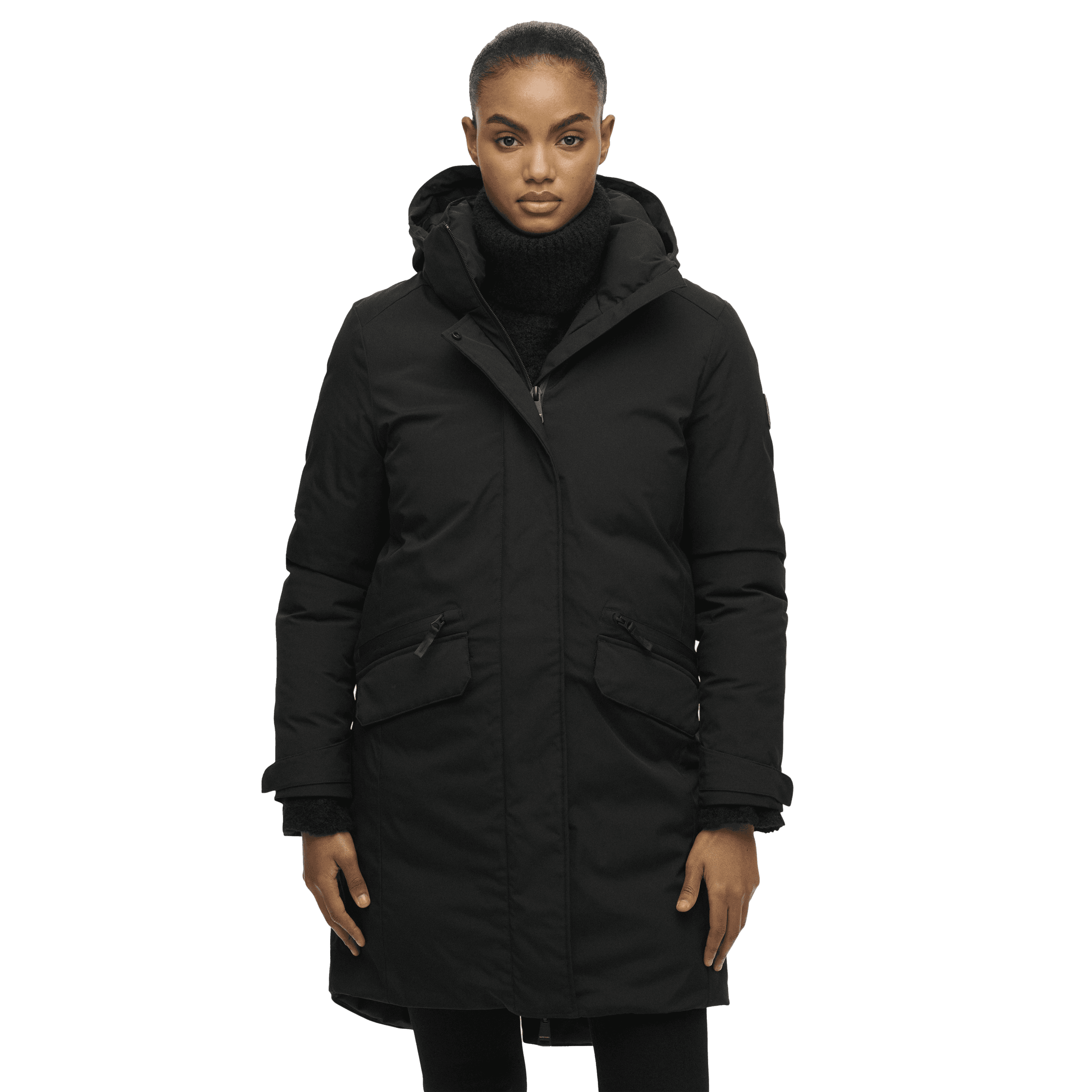 SUPERDRY, W City Fishtail Padd Park, Model 1