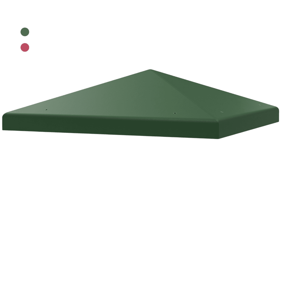 northix, Gazebo Replacement Canopy 300x300 Cm, Waterproof Polyester, Product 0