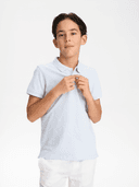 J RACE PIQUE, Blue
