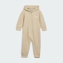 Adidas Originals Ribbstickad Body Med Huva I Vinteranpassat Material, Brown