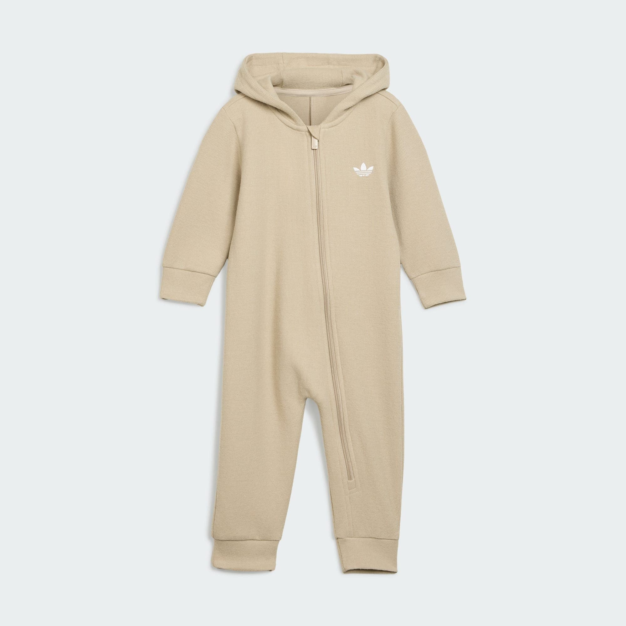 ADIDAS ORIGINALS, Adidas Originals Ribbstickad Body Med Huva I Vinteranpassat Material, Product 0