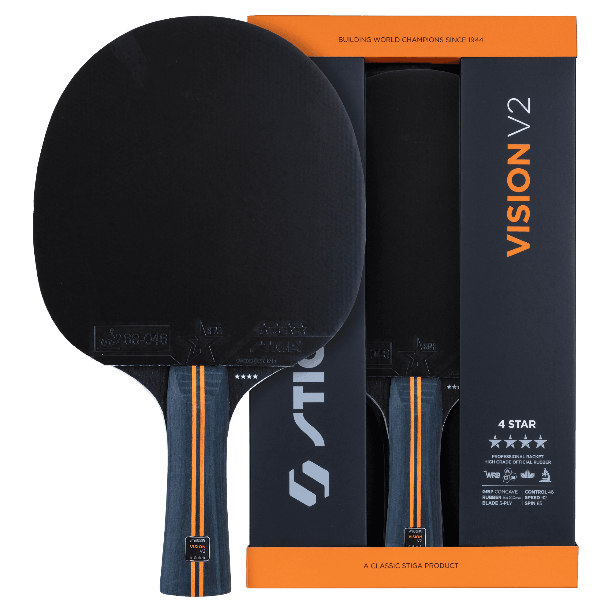 STIGA, Bat Vision V2 - 4-star, Product 0