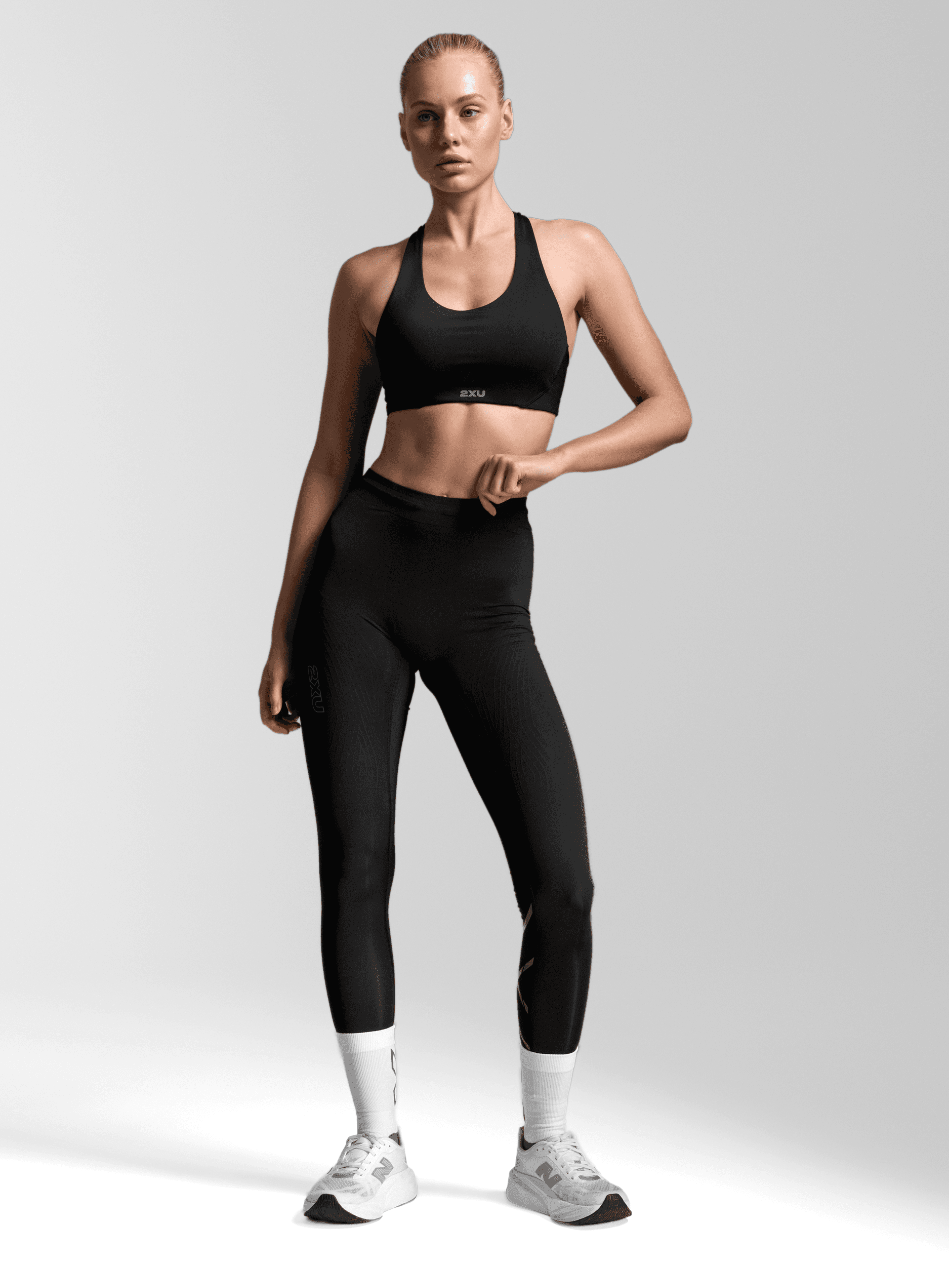 2XU, LIGHT SPEED REACT HI-RISE COMPRESSION TIGHTS, Model 1