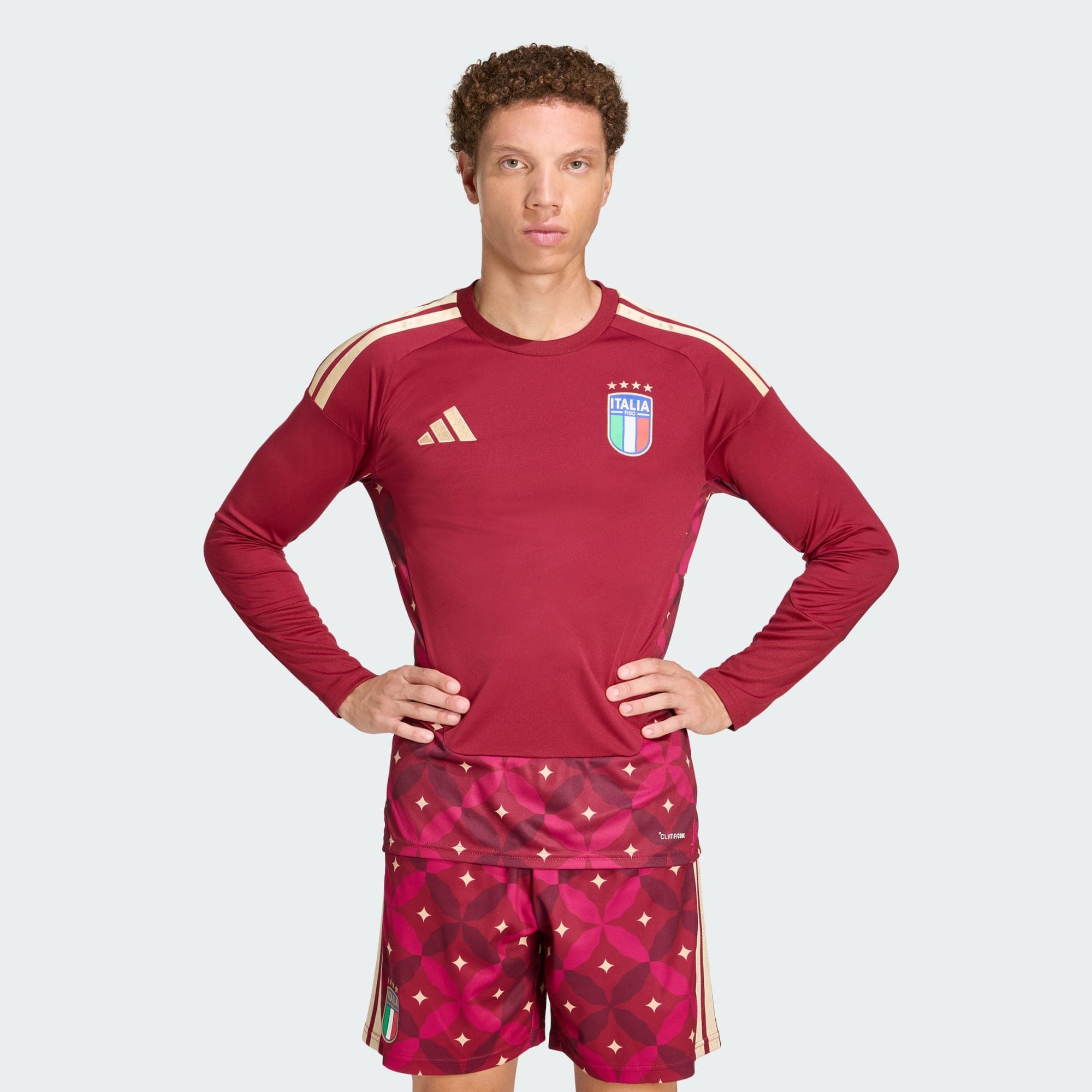 Adidas, Adidas Italien 26 Goalkeeper Long Sleeve Hemmatröja, Model 1