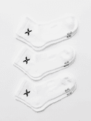 3P MID GOLF SOCK, White