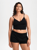 W BEACH SHORTS, Black